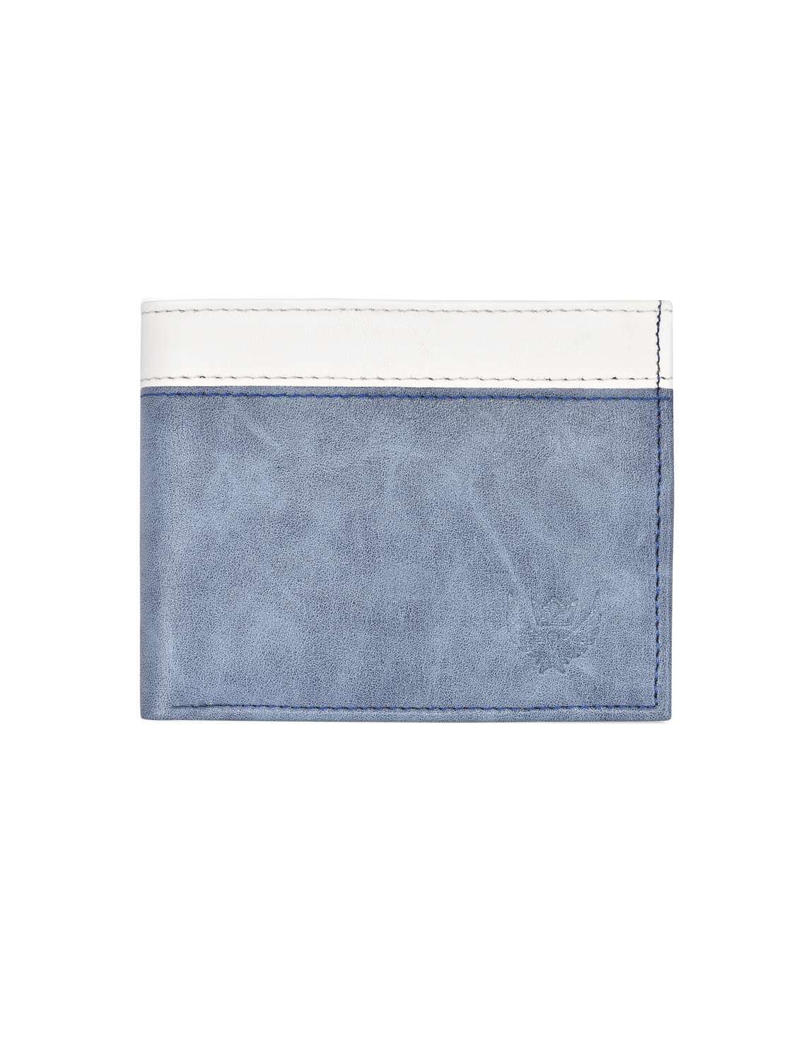 blue,white leatherette wallet - 17851132 -  Zoom Image - 0