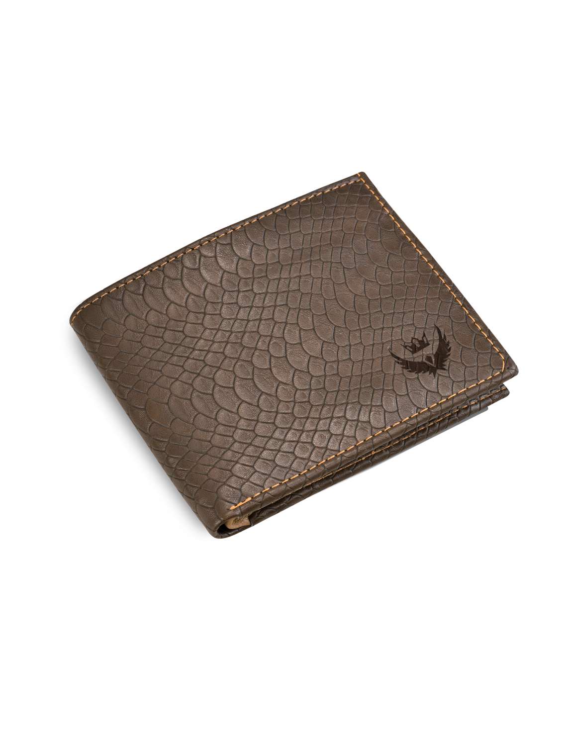 brown leatherette wallet - 17851145 - Standard Image - 1