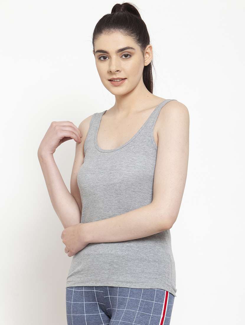scoop neck solid camisole - 17851264 -  Standard Image - 1