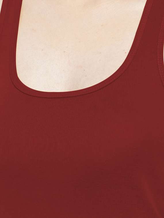 scoop neck solid camisole - 17851271 -  Standard Image - 4