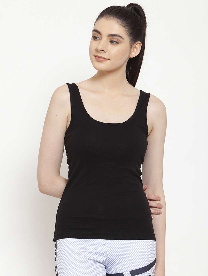 scoop neck solid camisole - 17851281 -  Standard Image - 1