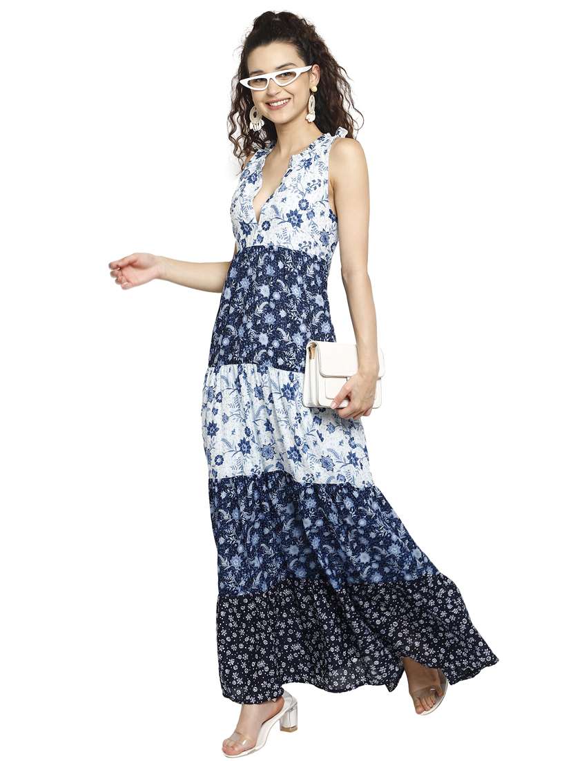 women's fit & flare floral dress - 17851792 -  Standard Image - 1