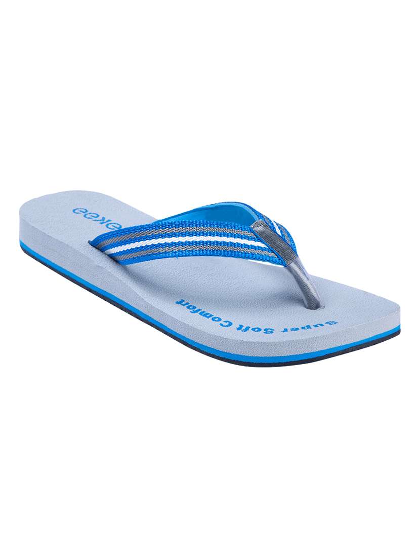 blue toe separator flip flop - 17851850 -  Standard Image - 1