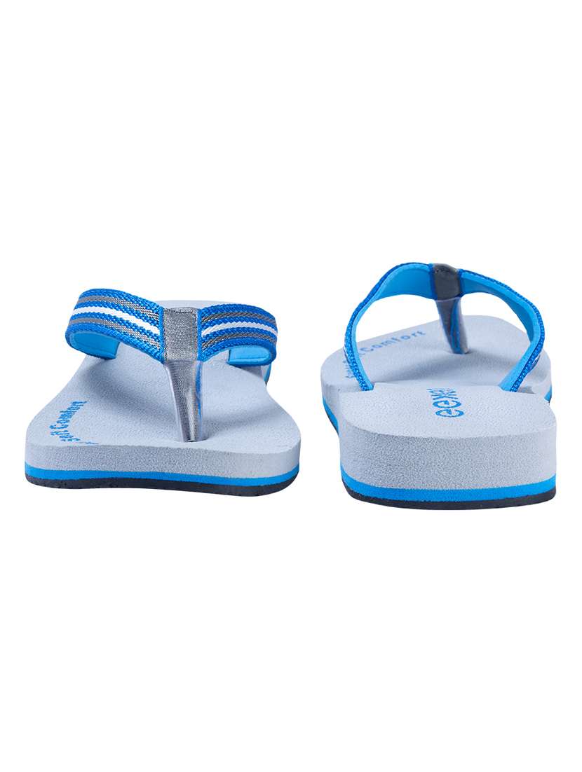blue toe separator flip flop - 17851850 -  Standard Image - 4