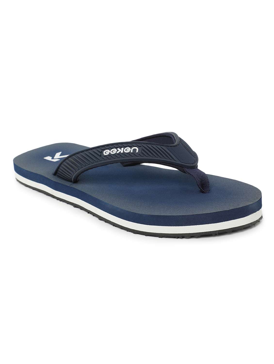 navy toe separator flip flop - 17851863 -  Standard Image - 1