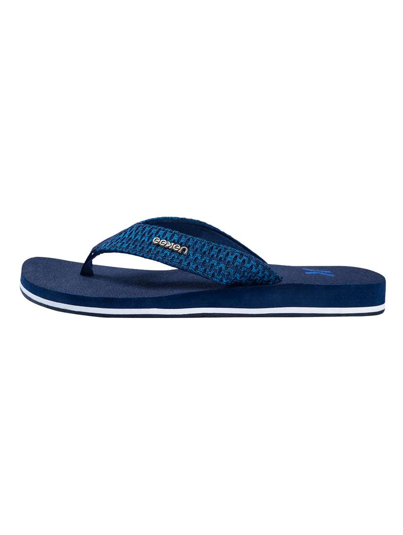 navy toe separator flip flop - 17851866 -  Standard Image - 1