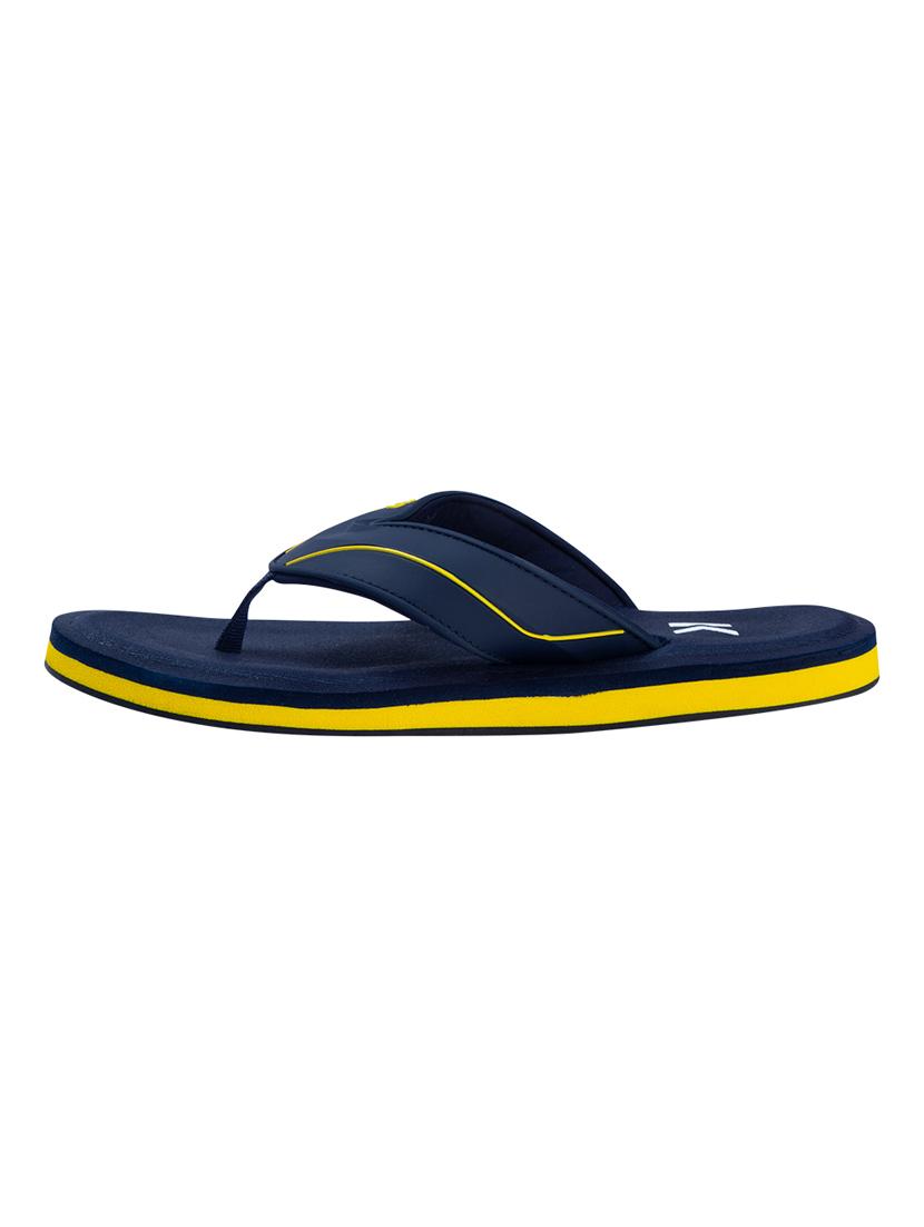 navy toe separator flip flop - 17851869 -  Standard Image - 1