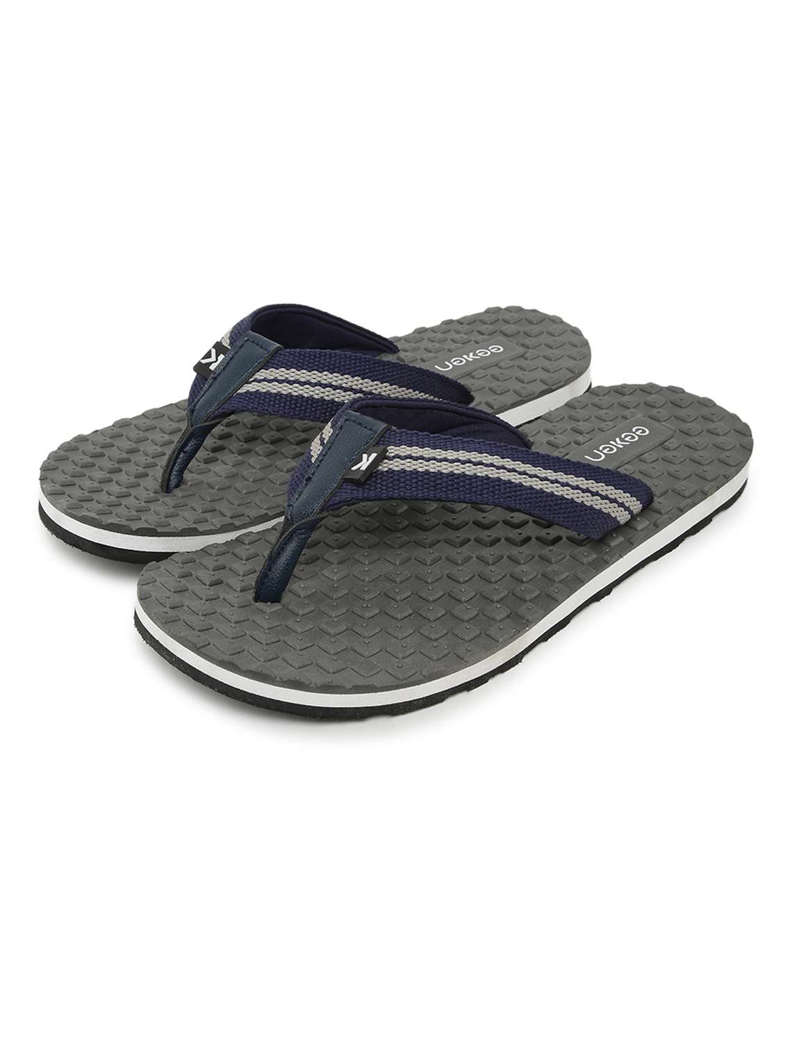 grey toe separator flip flop - 17851875 -  Standard Image - 1