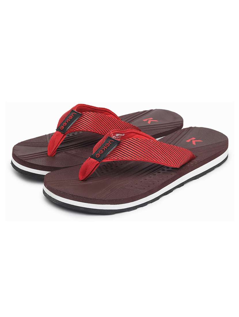 brown toe separator flip flop - 17851879 -  Standard Image - 1