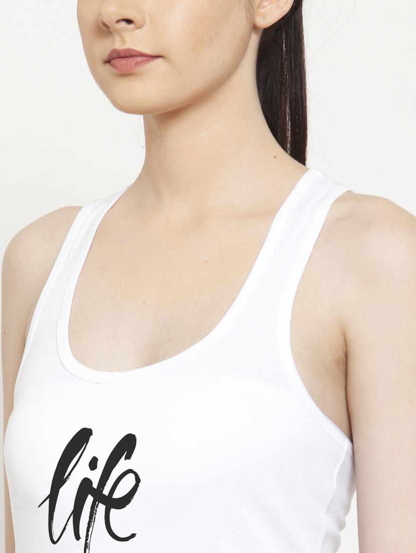 women's tank top scoop neck top - 17852623 - Standard Image - 4