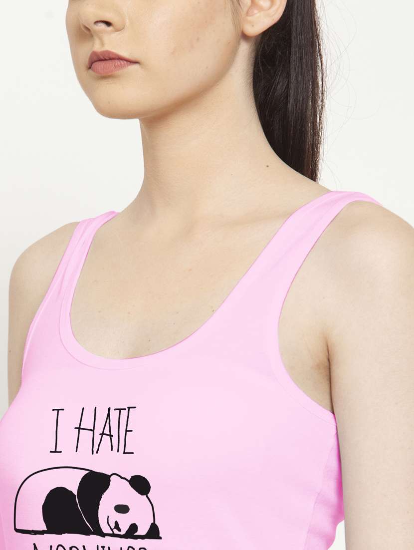 women's tank top scoop neck top - 17852655 - Standard Image - 4