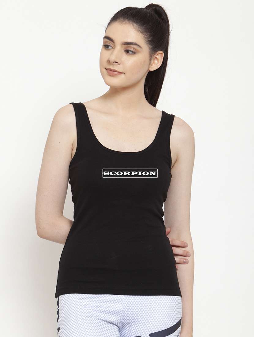 women's tank top scoop neck top