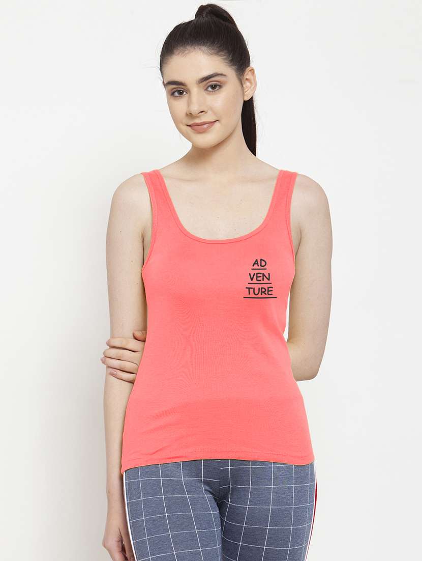 women's tank top scoop neck top