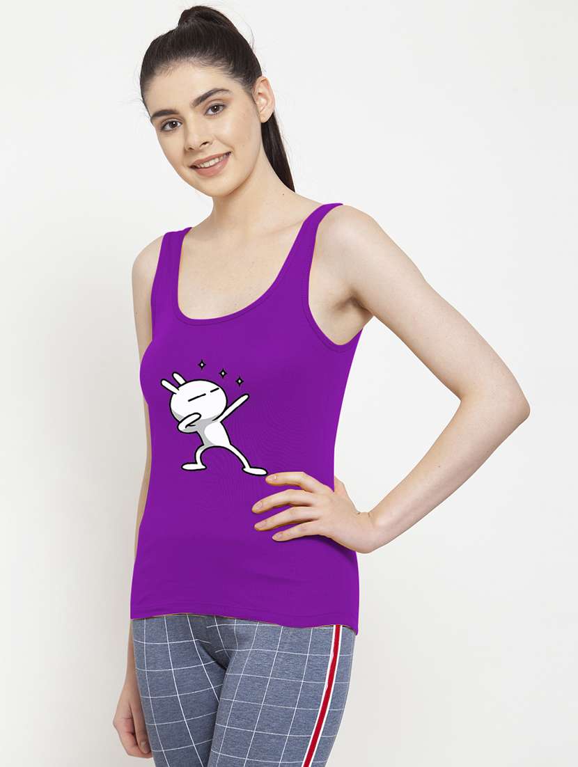 women's tank top scoop neck top - 17852801 -  Standard Image - 1