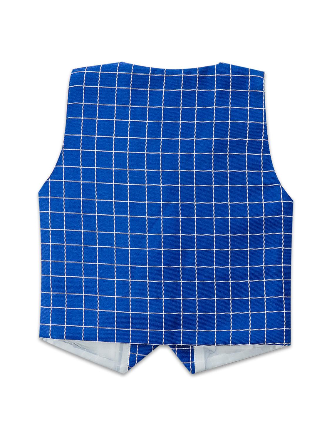 checkered print shorts set with cap - 17854486 - Standard Image - 1