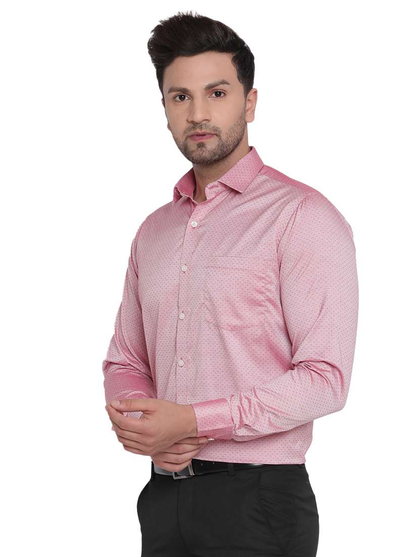 mens self design formal shirt - 17854609 -  Standard Image - 1