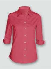 red cotton shirt - 17854671 -  Standard Image - 1