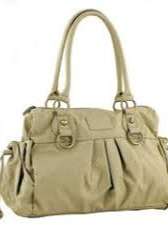 pink pvc handbag - 17854793 -  Standard Image - 1