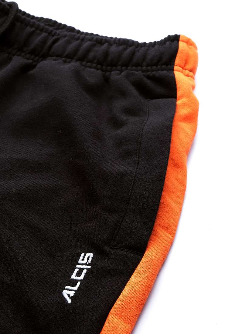 black side taped full length track pant - 17855651 -  Standard Image - 6