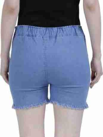 light blue denim short for girls - 17856754 - Standard Image - 1