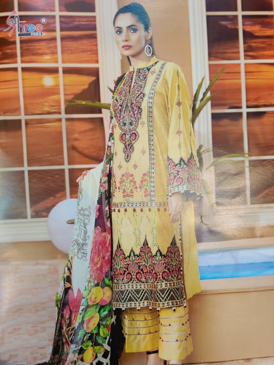 lawn top with embroidery , bottom - 17857480 - Standard Image - 1