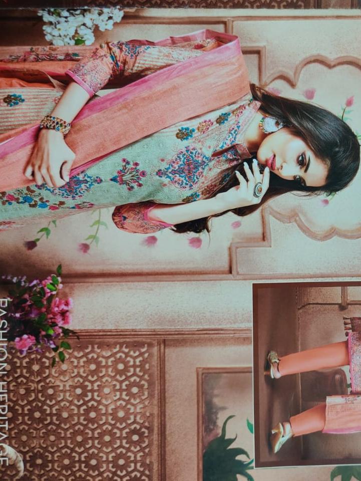 pakistani printed suit, cotton  - 17858015 -  Standard Image - 1