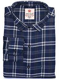 regular fit cotton shirt for men's - 17858337 - Standard Image - 1