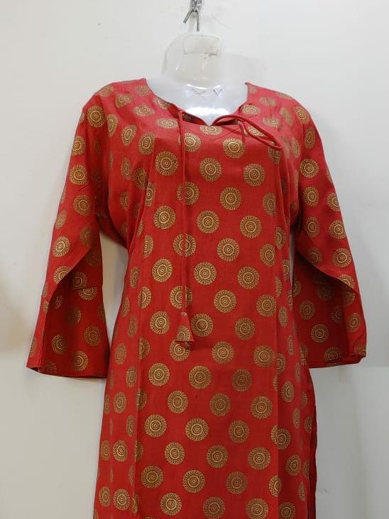 red net kaftan - 17858915 - Standard Image - 1