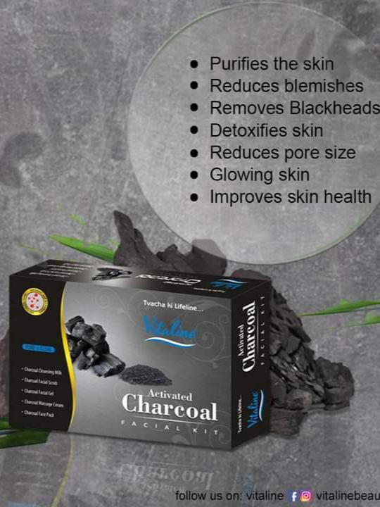 vitaline facial kit vitaline charcoal - 17859051 - Standard Image - 1