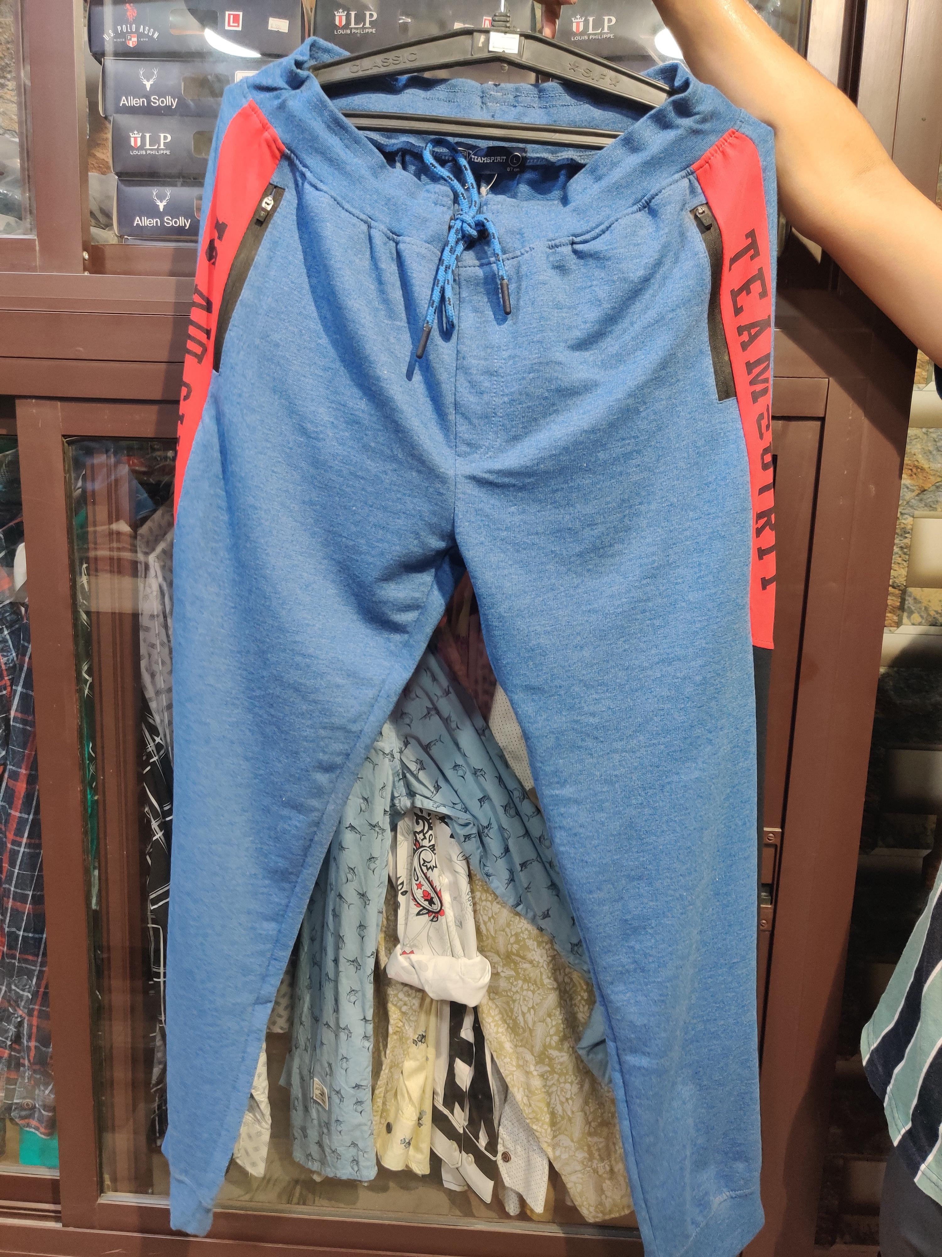 teamspirit cotton track pant with ribs - 17859269 - Standard Image - 1