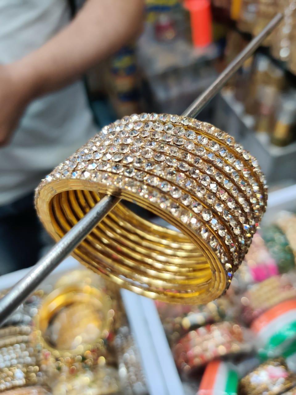 atificial metal bangles - 17859882 - Standard Image - 1