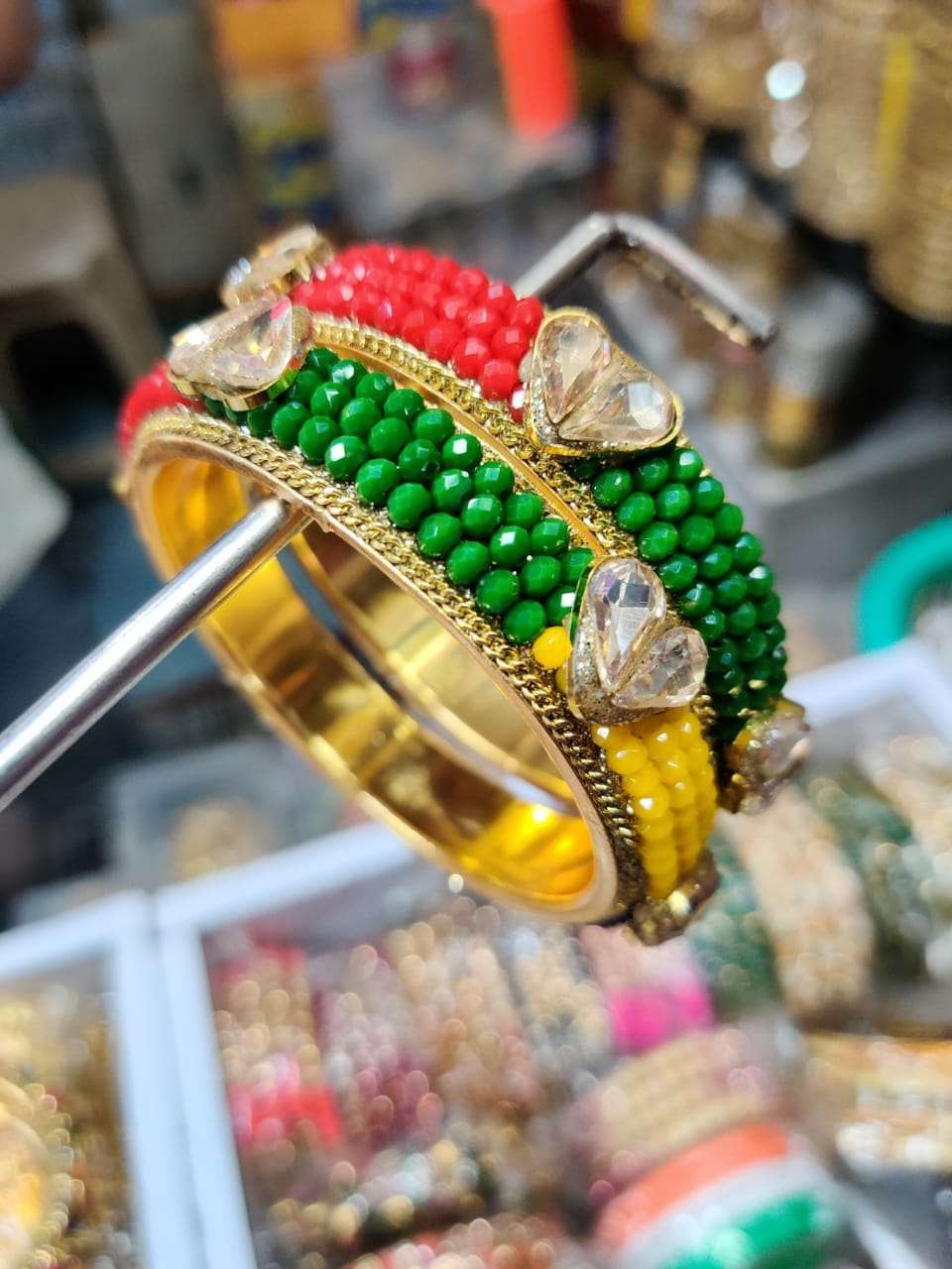 artificial metal bangles  - 17859896 -  Standard Image - 1