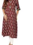cotton with three quarter sleeve and  - 17859962 -  Standard Image - 1