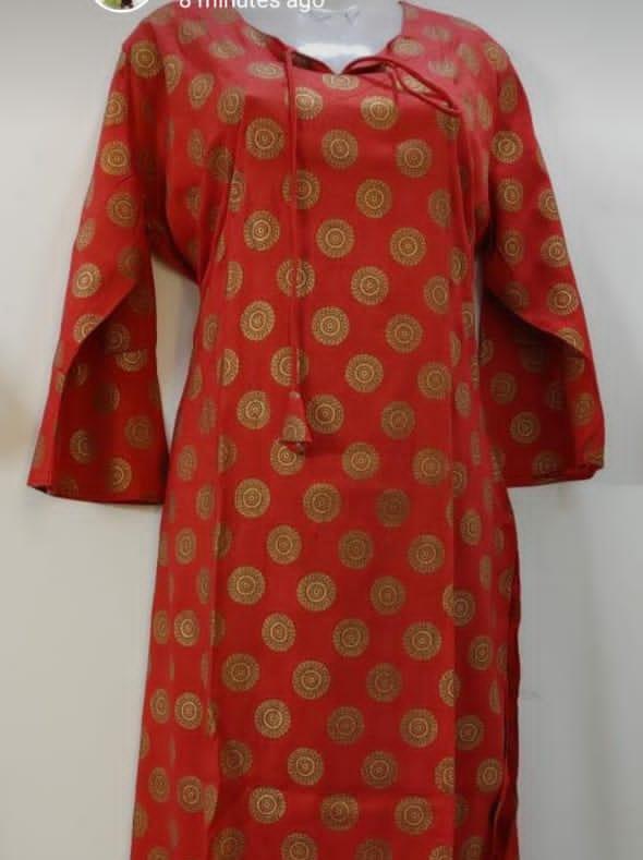 red net kaftan - 17859979 - Standard Image - 1