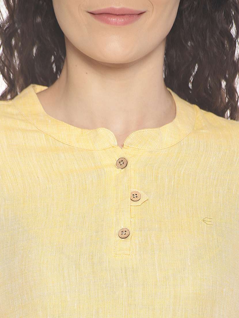 solid straight kurta - 17860572 - Standard Image - 4