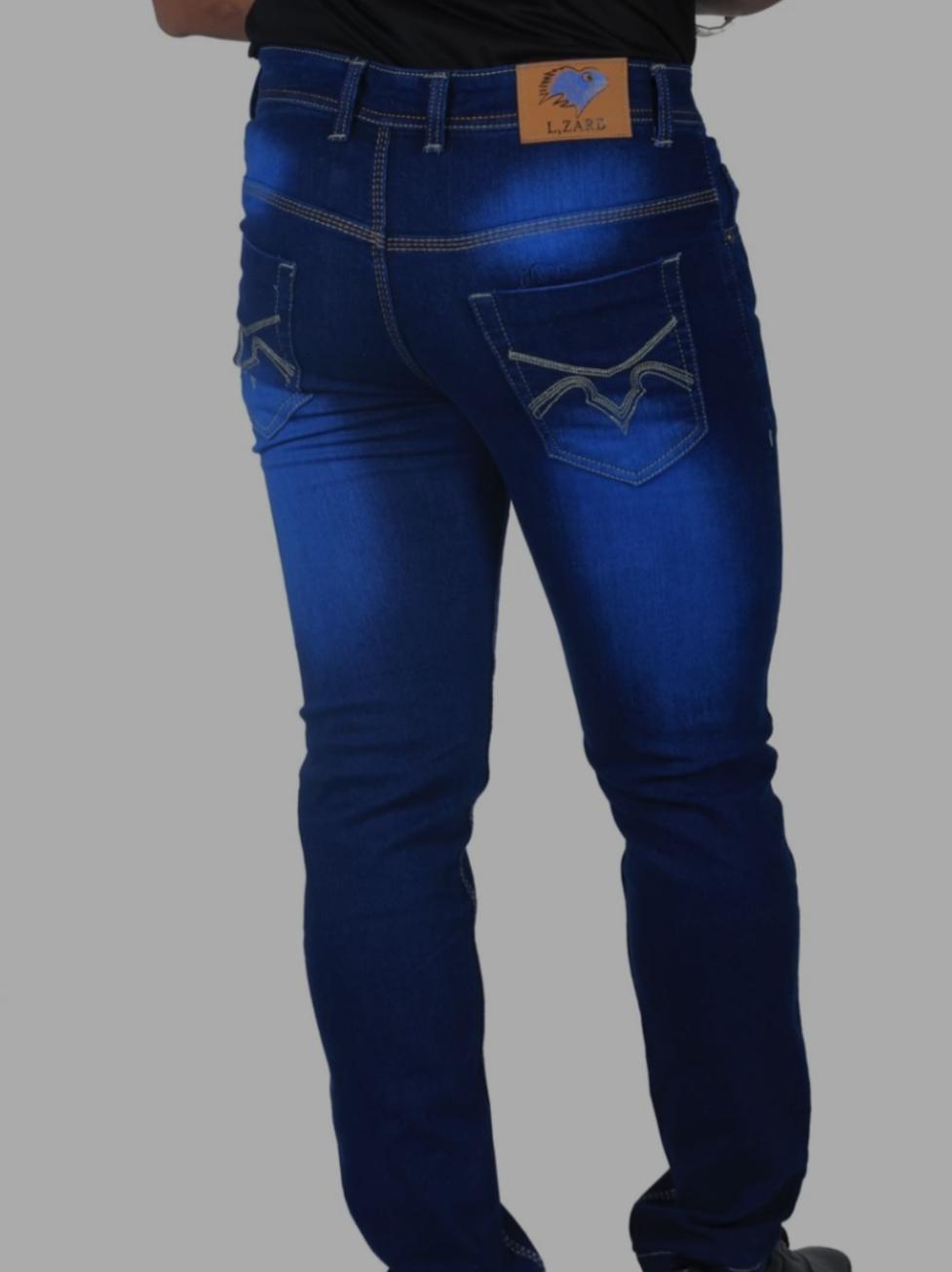 darkblue polyester jeans - 17860840 - Standard Image - 1