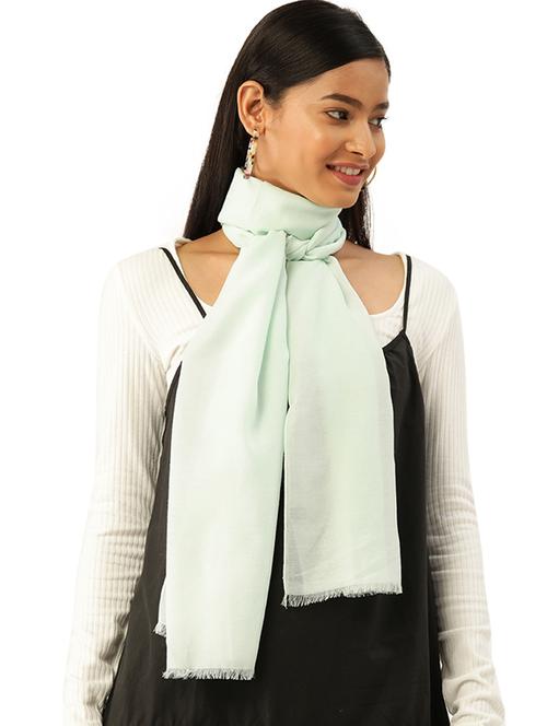 green polyester scarf - 17860996 -  Standard Image - 0