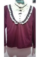 red cotton top - 17862016 - Standard Image - 1