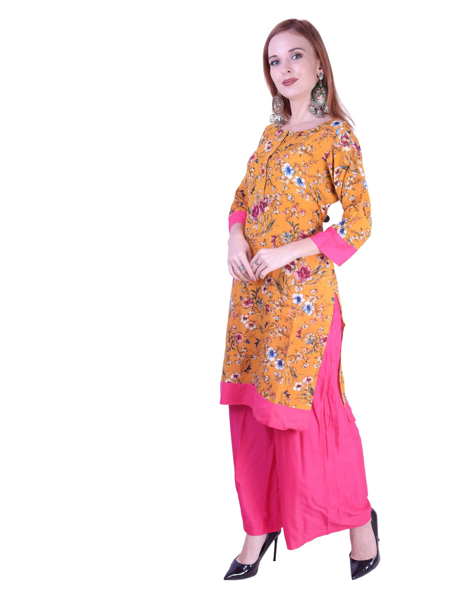 women's straight kurta - 17862264 - Standard Image - 1
