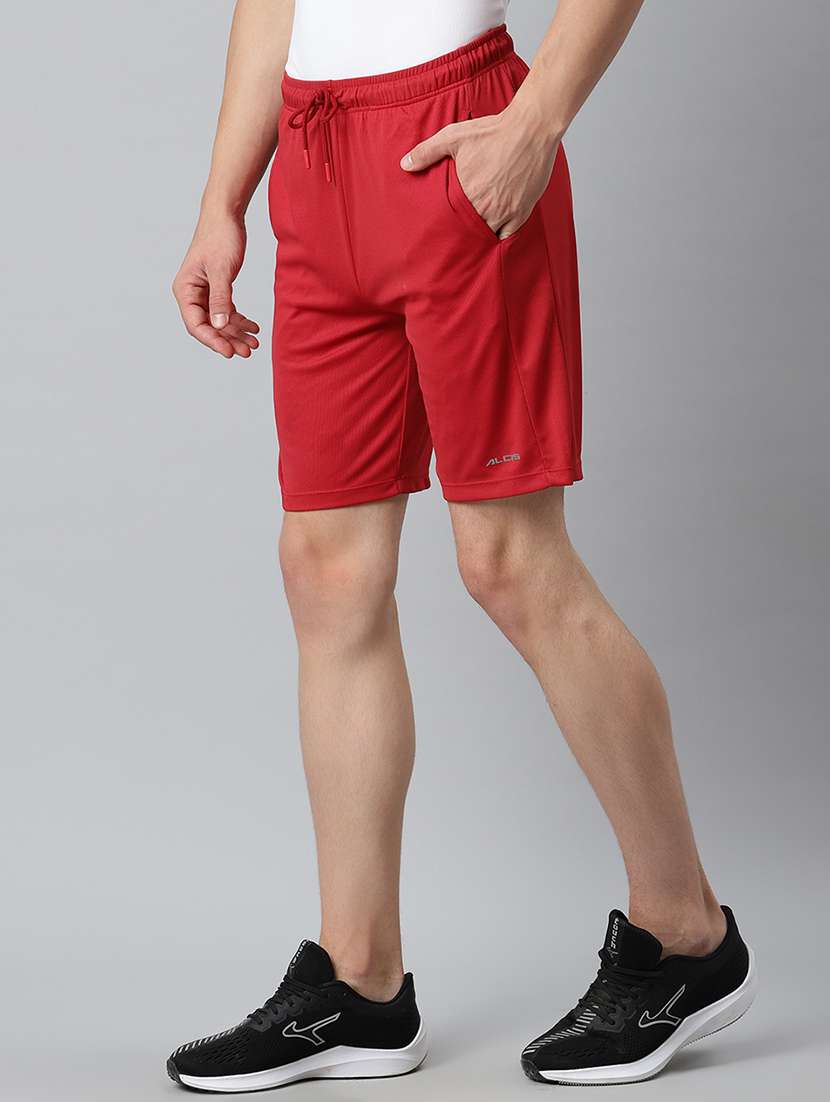 men red solid shorts - 17864157 -  Standard Image - 1