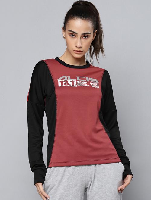 crew neck color block sweatshirt - 17864426 -  Standard Image - 0