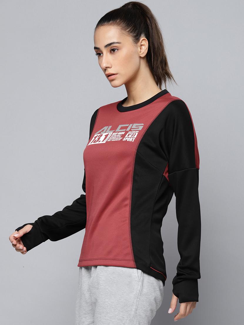 crew neck color block sweatshirt - 17864426 -  Standard Image - 1