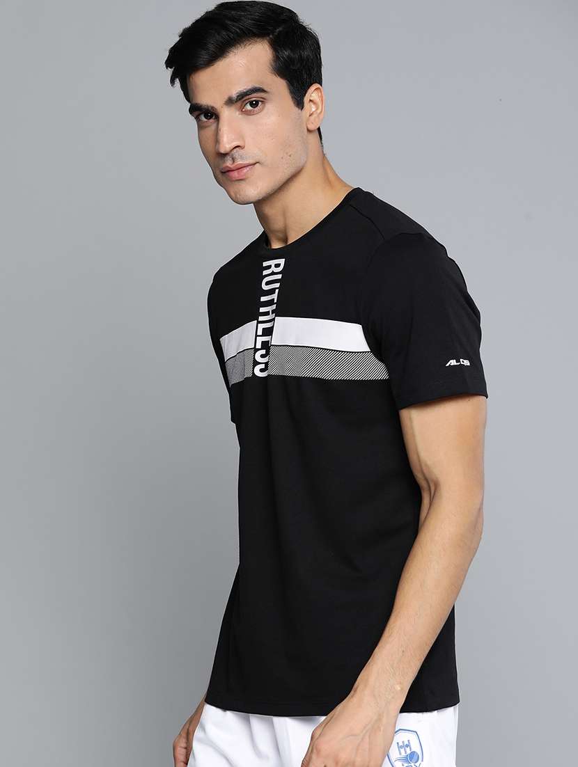 black printed t-shirt - 17864434 -  Standard Image - 1
