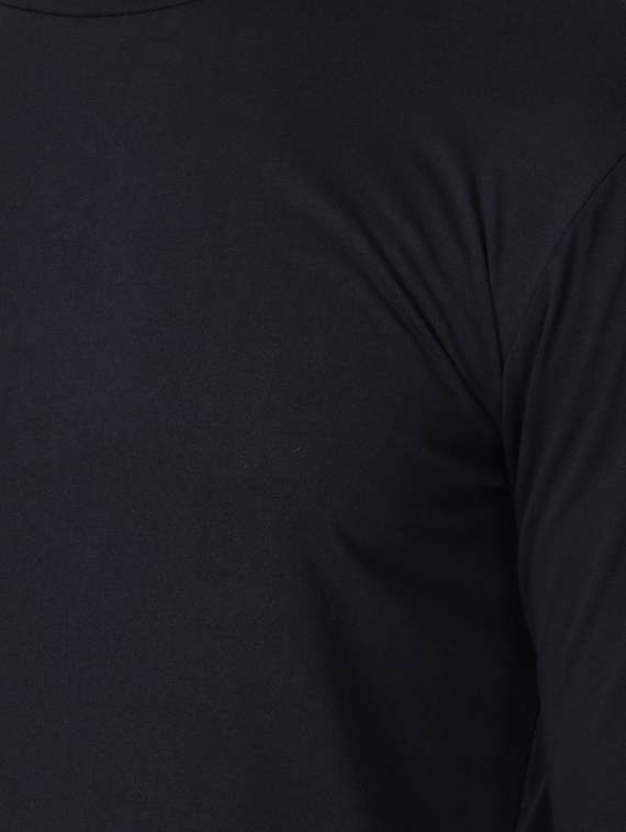 navy blue solid t-shirt - 17867807 -  Standard Image - 4
