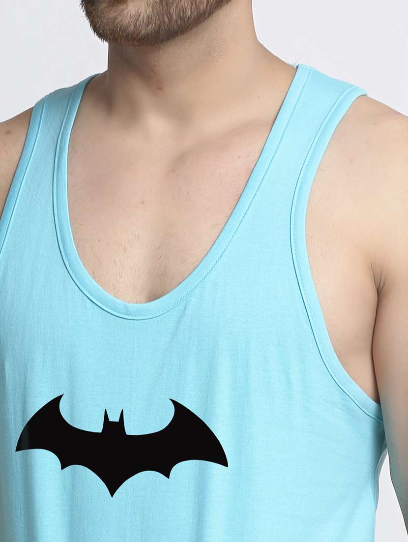 light blue printed vest - 17868996 -  Standard Image - 4