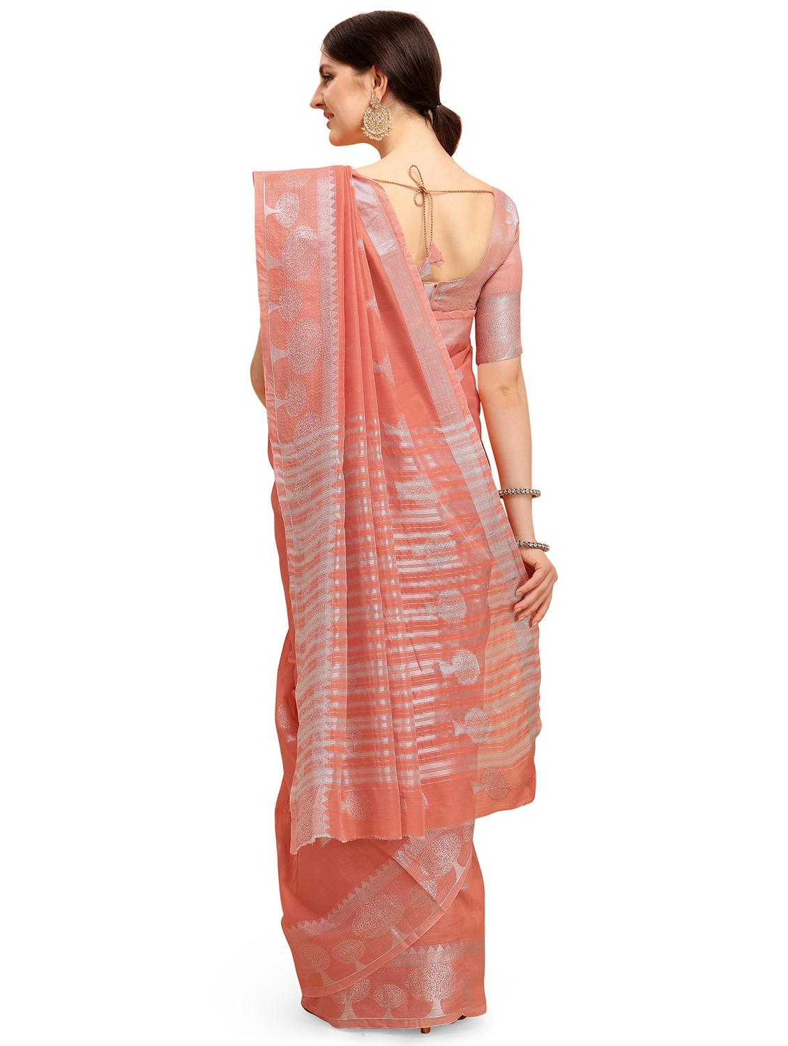zari work banarasi saree with blouse - 17870988 -  Standard Image - 1