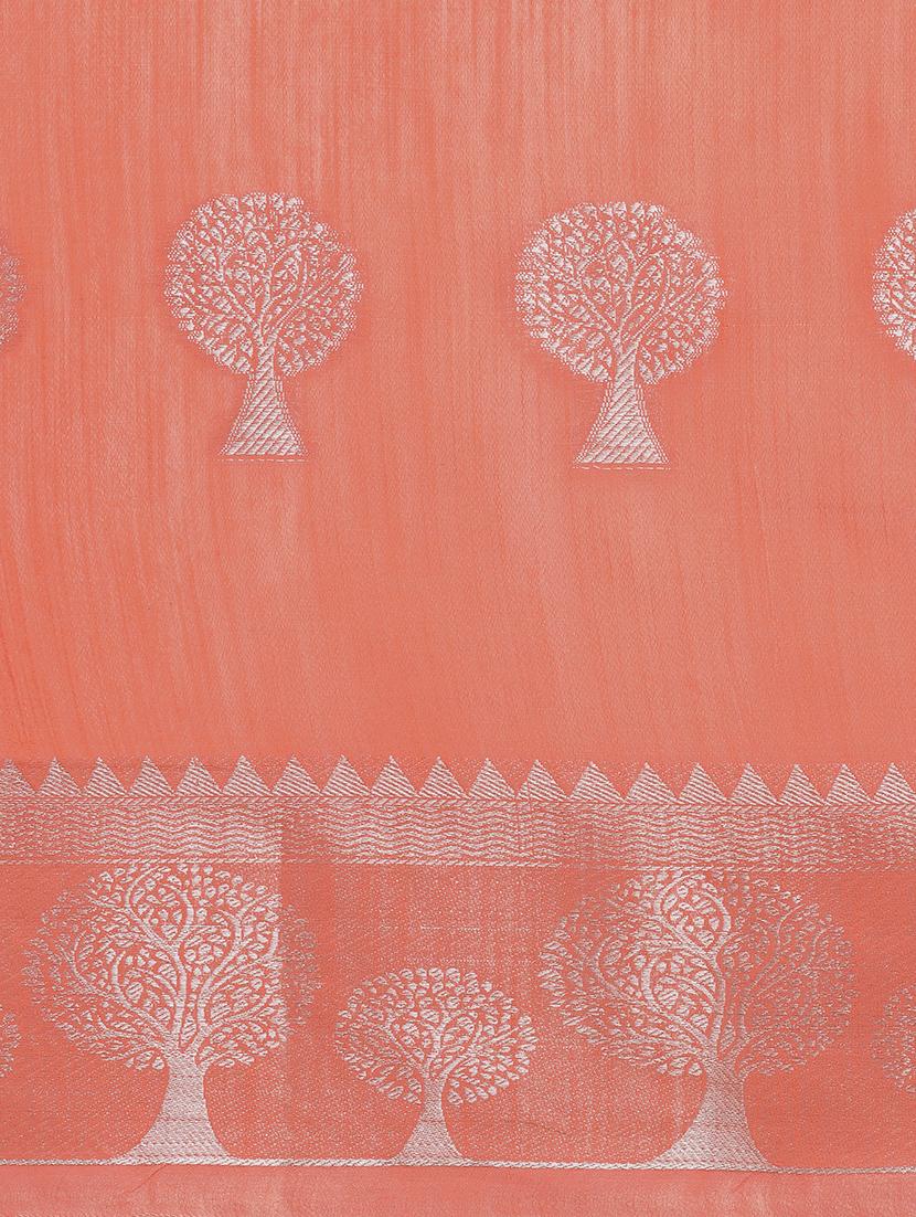 zari work banarasi saree with blouse - 17870988 - Standard Image - 4