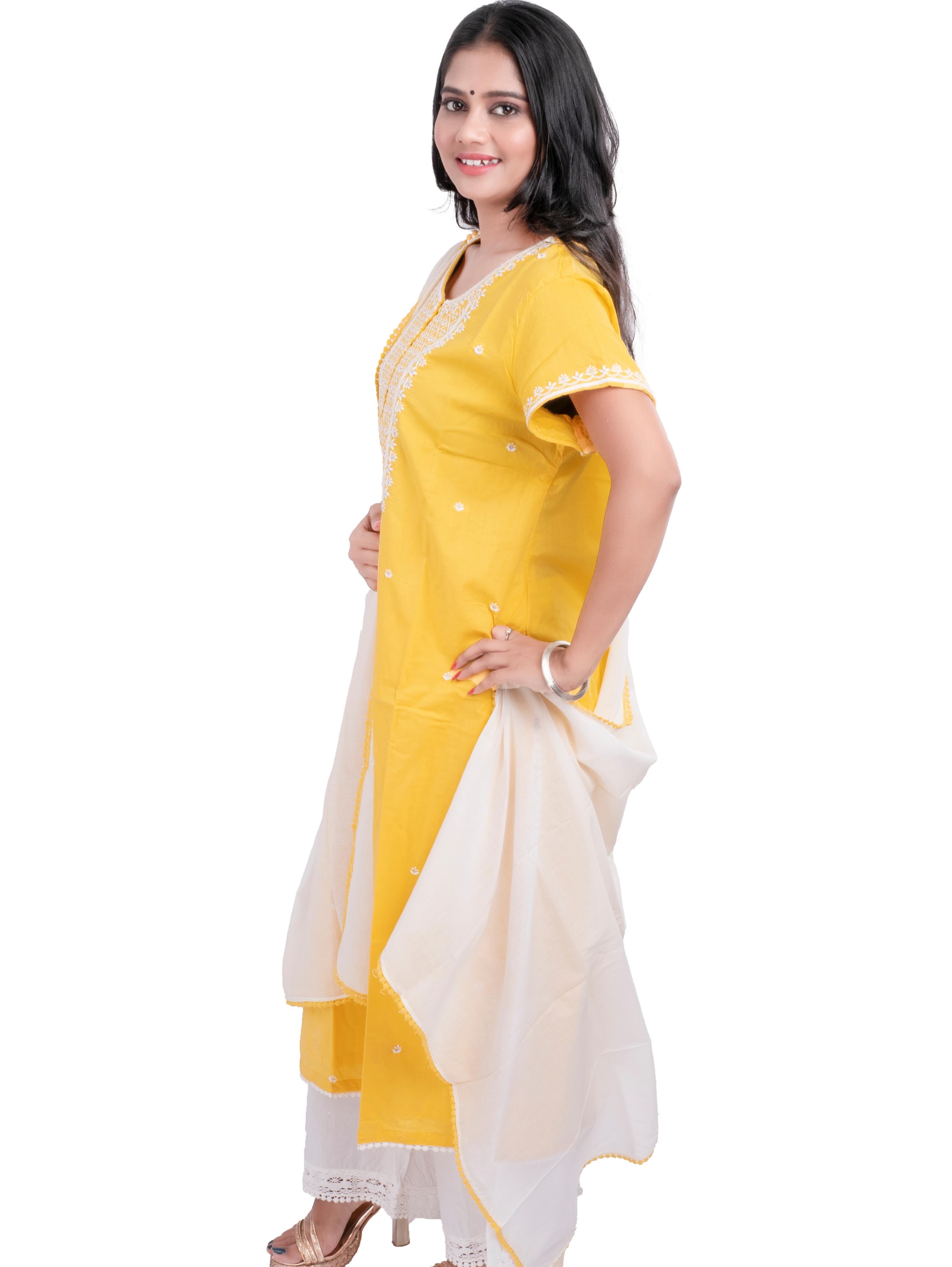 kurta and palazzo set with 100%  - 17872415 -  Standard Image - 1