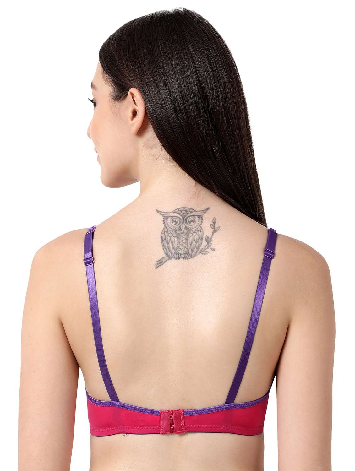 set of 2 solid push up bra - 17872617 -  Standard Image - 4