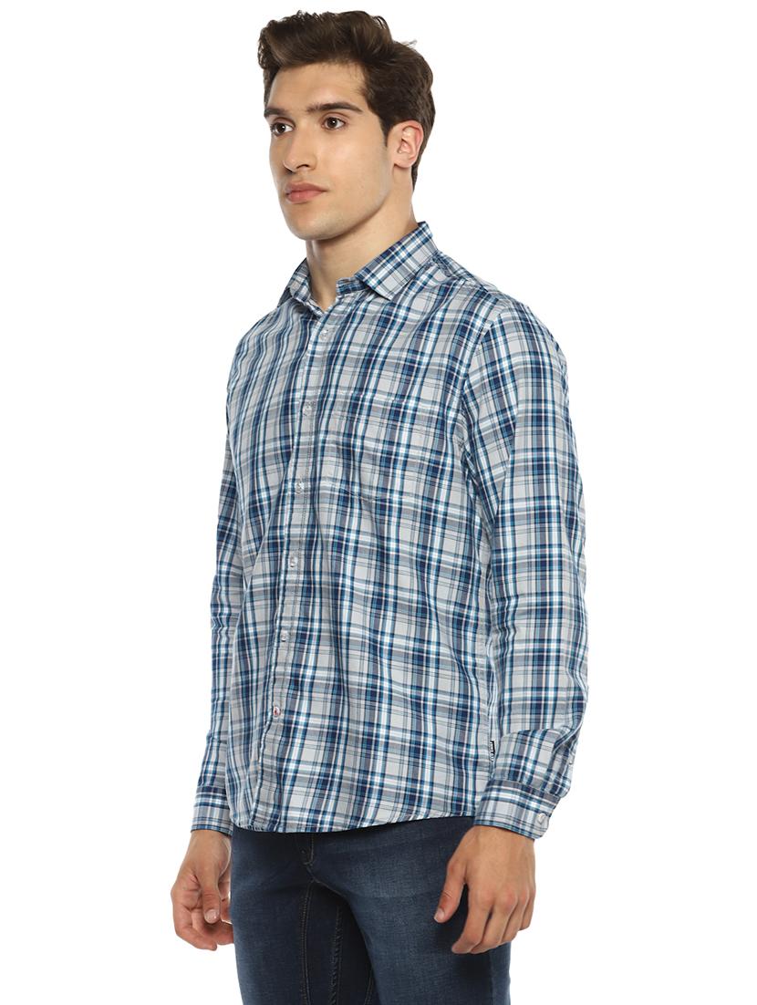 mens checks casual shirt - 17874277 - Standard Image - 1
